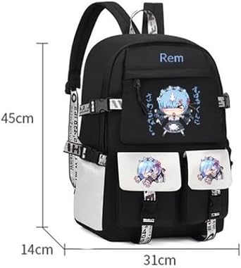 Amazon.co.jp: [物语] リゼロ リュック バックパックリゼロ レム